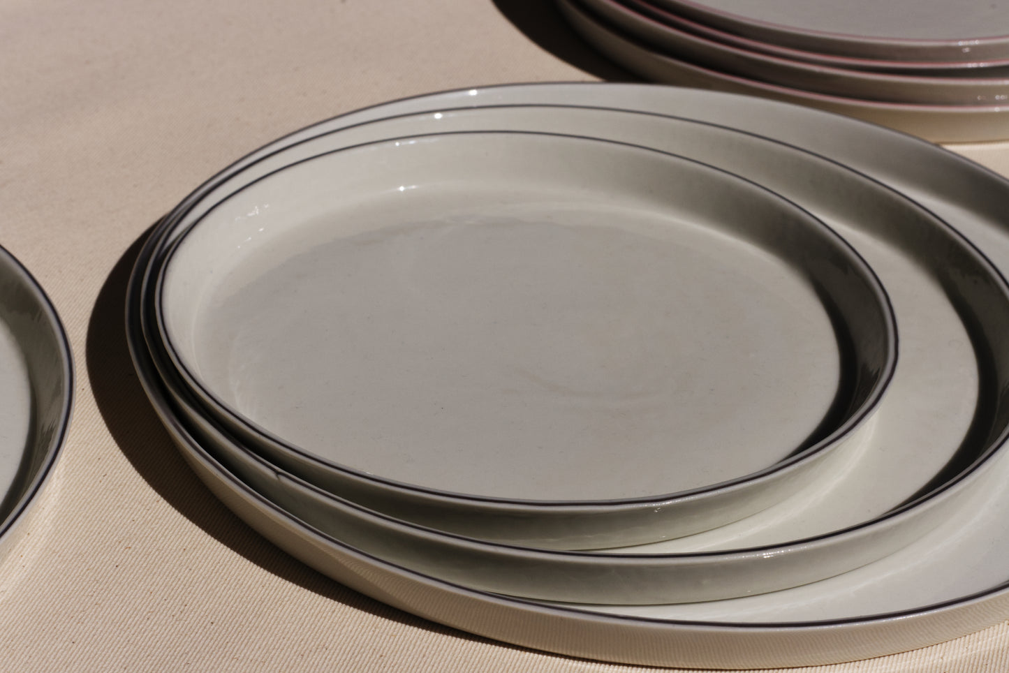 'Le Festin' - Plat bord S - Blauw