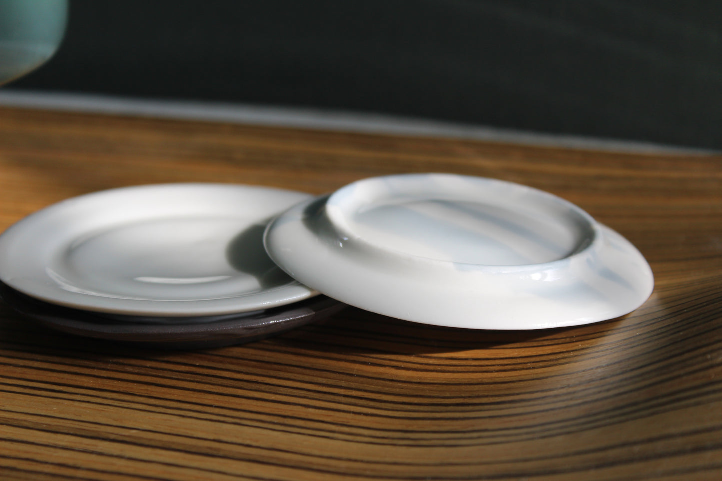 Bordje Ø10cm, wit