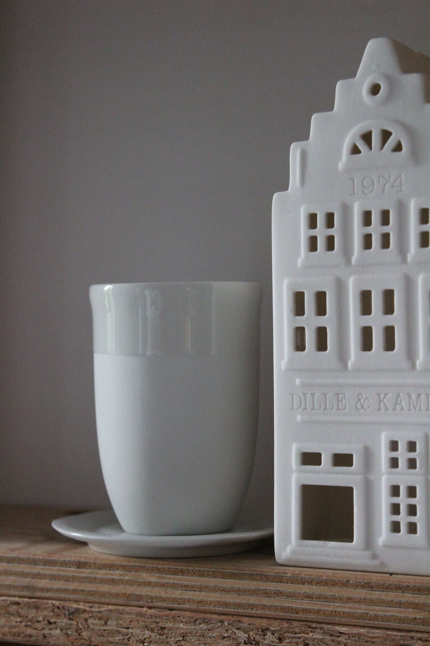 Bordje Ø10cm, wit