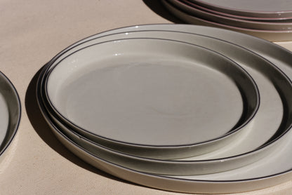 'Le Festin' - Plat bord L - Zwart